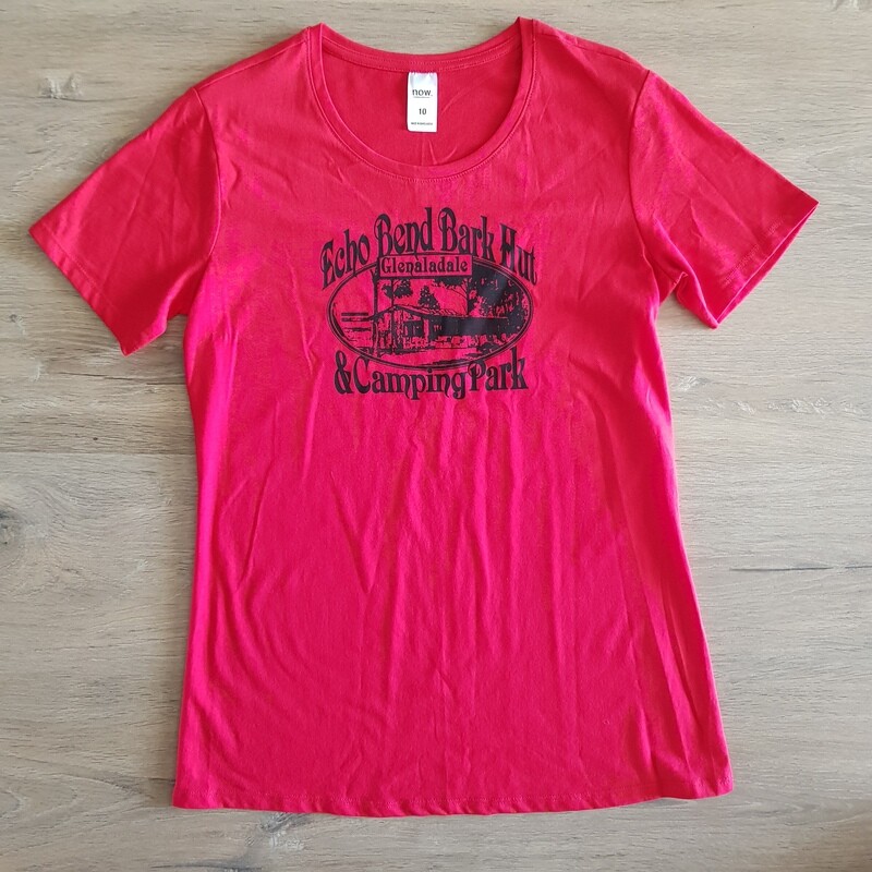 Womens Red T-Shirt Size 10