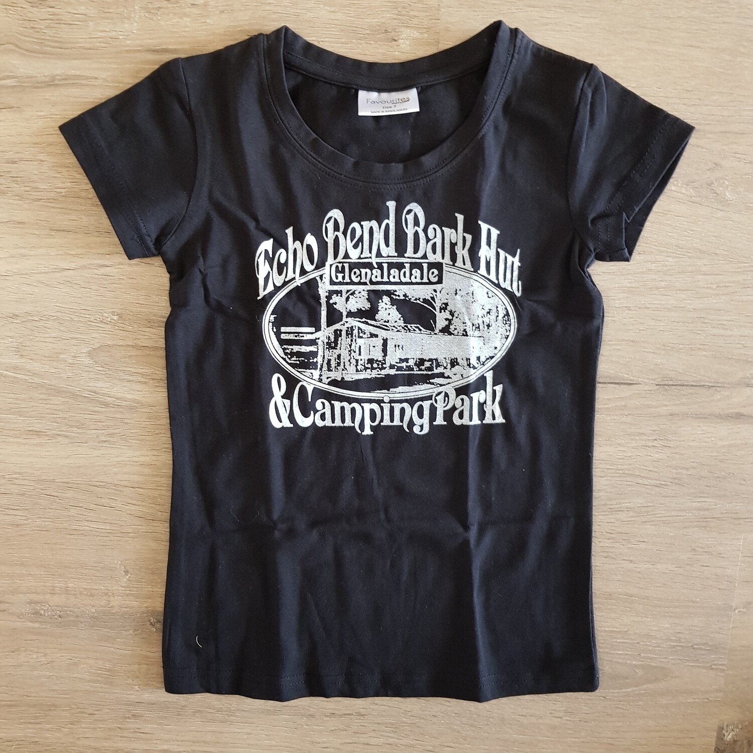 Kids Black Tshirt Size 7