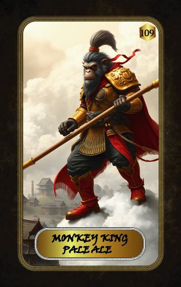 MONKEY KING PALE ALE 5.2% 750ml RIGGER