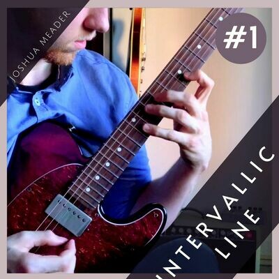 Intervallic Line #1 || TAB + Music Notation