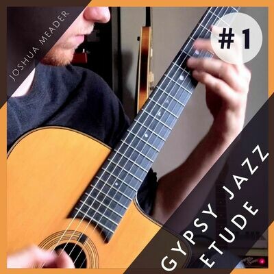 Gypsy Jazz Etude #1 || TAB + Music Notation