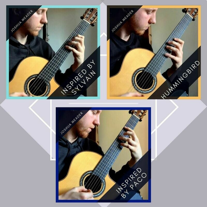 ALL THREE Nylon String Transcriptions || TABs + Music Notation