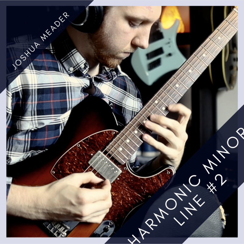 Harmonic Minor Line #2 || TAB &amp; Music Notation