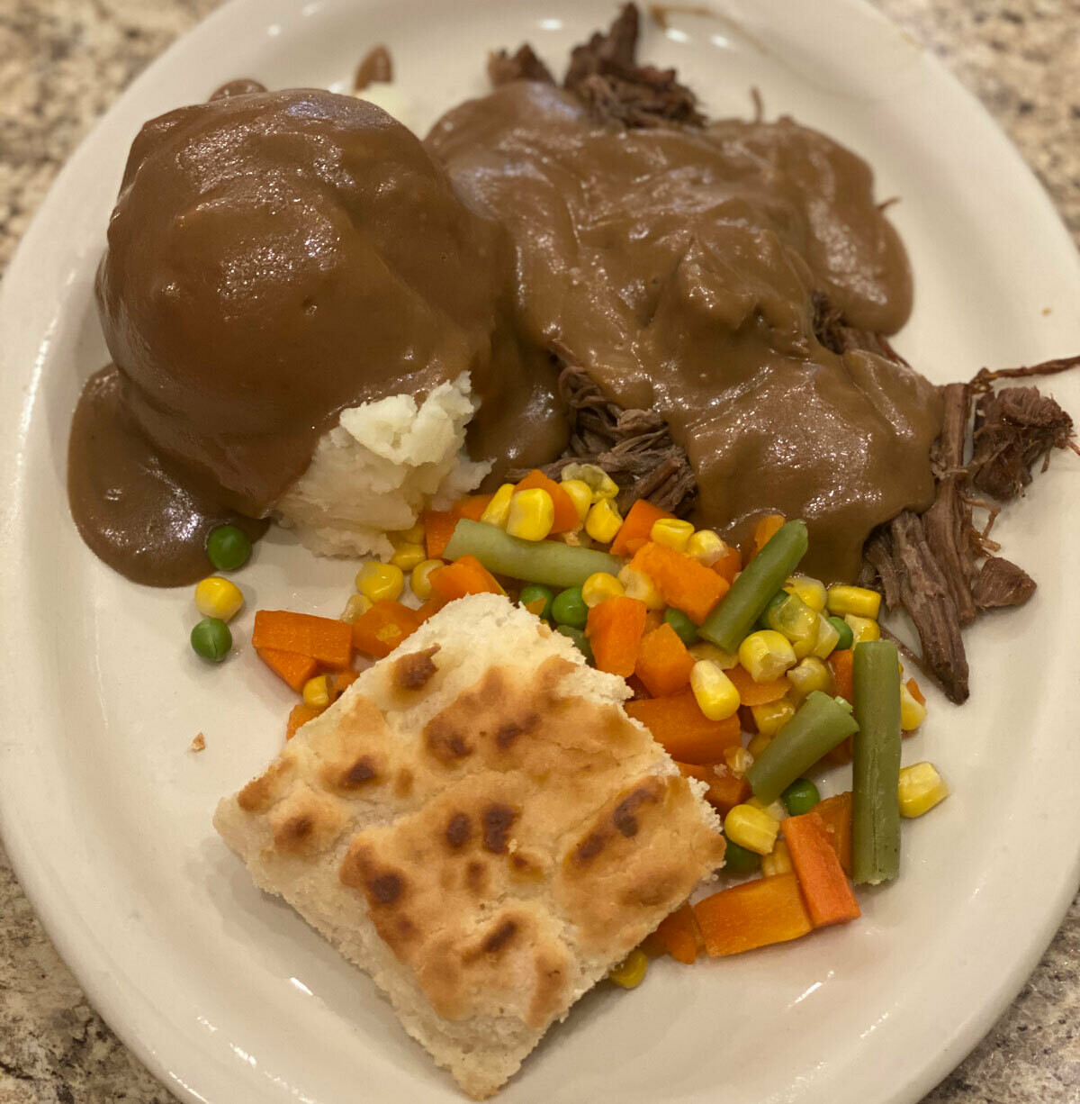 Roast Beef Dinner (1/2 order) Roast Beef Dinner (1/2 order)