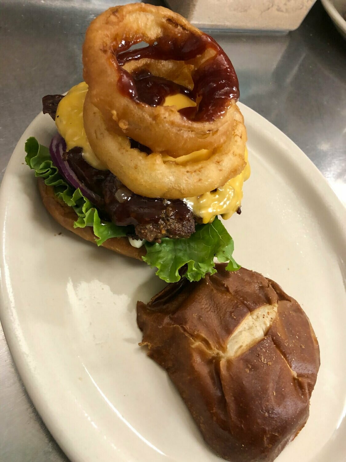 BBQ Burger (1/4 lb. and 1 Side) BBQ Burger (1/4 lb. and 1 Side)