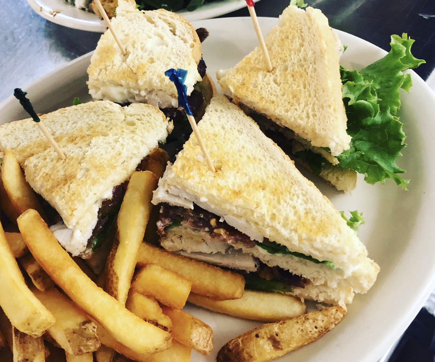 Turkey & Bacon / Bacon Club Sandwich Turkey & Bacon / Bacon Club Sandwich