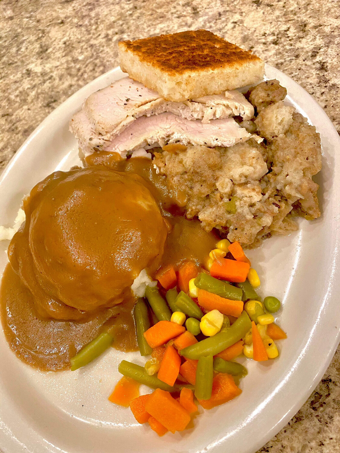 Roast Turkey Breast Dinner (1/2 order) Roast Turkey Breast Dinner (1/2 order)