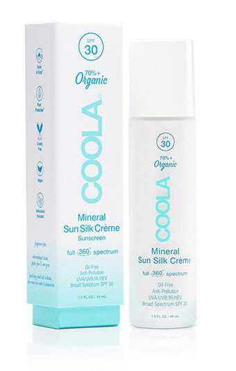 Coola Full Spectrum 360° Mineral Sun Silk Crème Organic Face Sunscreen SPF 30