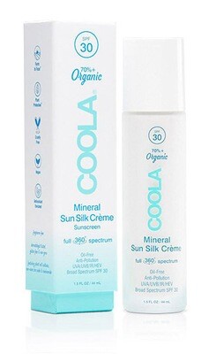 Coola Full Spectrum 360° Mineral Sun Silk Crème Organic Face Sunscreen SPF 30