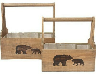 SM Bear Crate W/handle