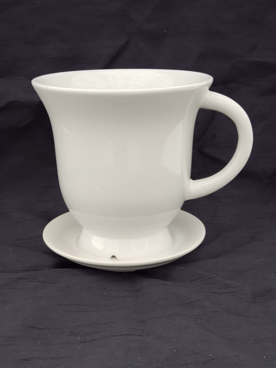18cm WHT Ceramic Tea Pot