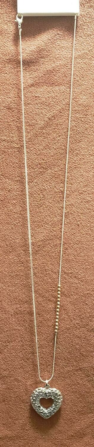 Long Heart Necklace