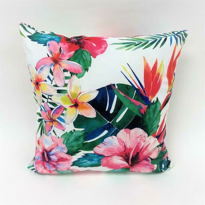 Tropical Flower Pillow