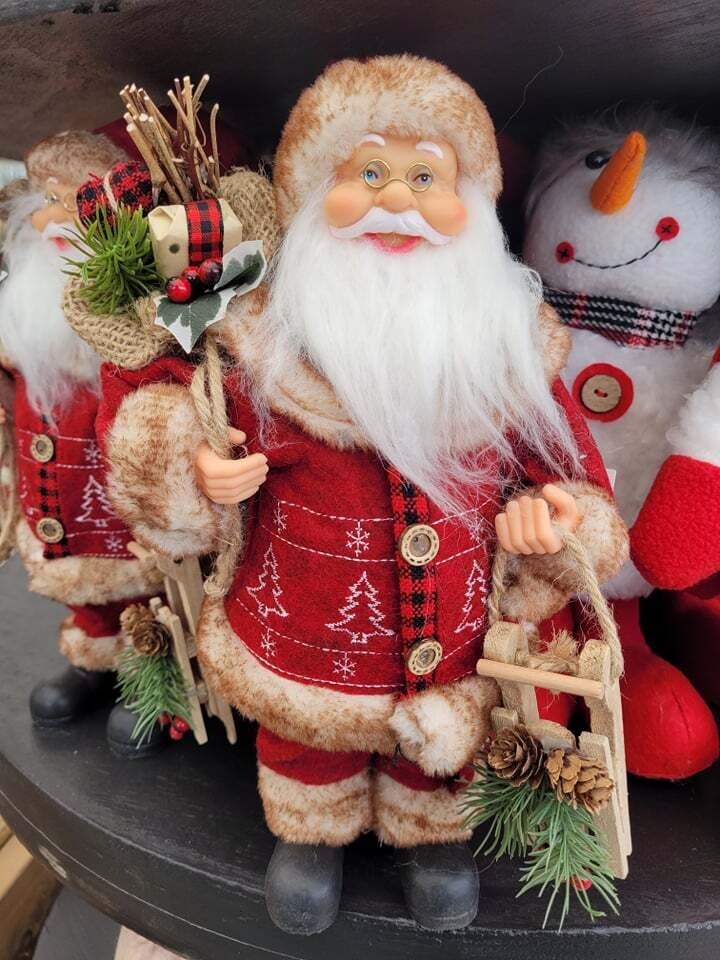 Red Santa with Fur