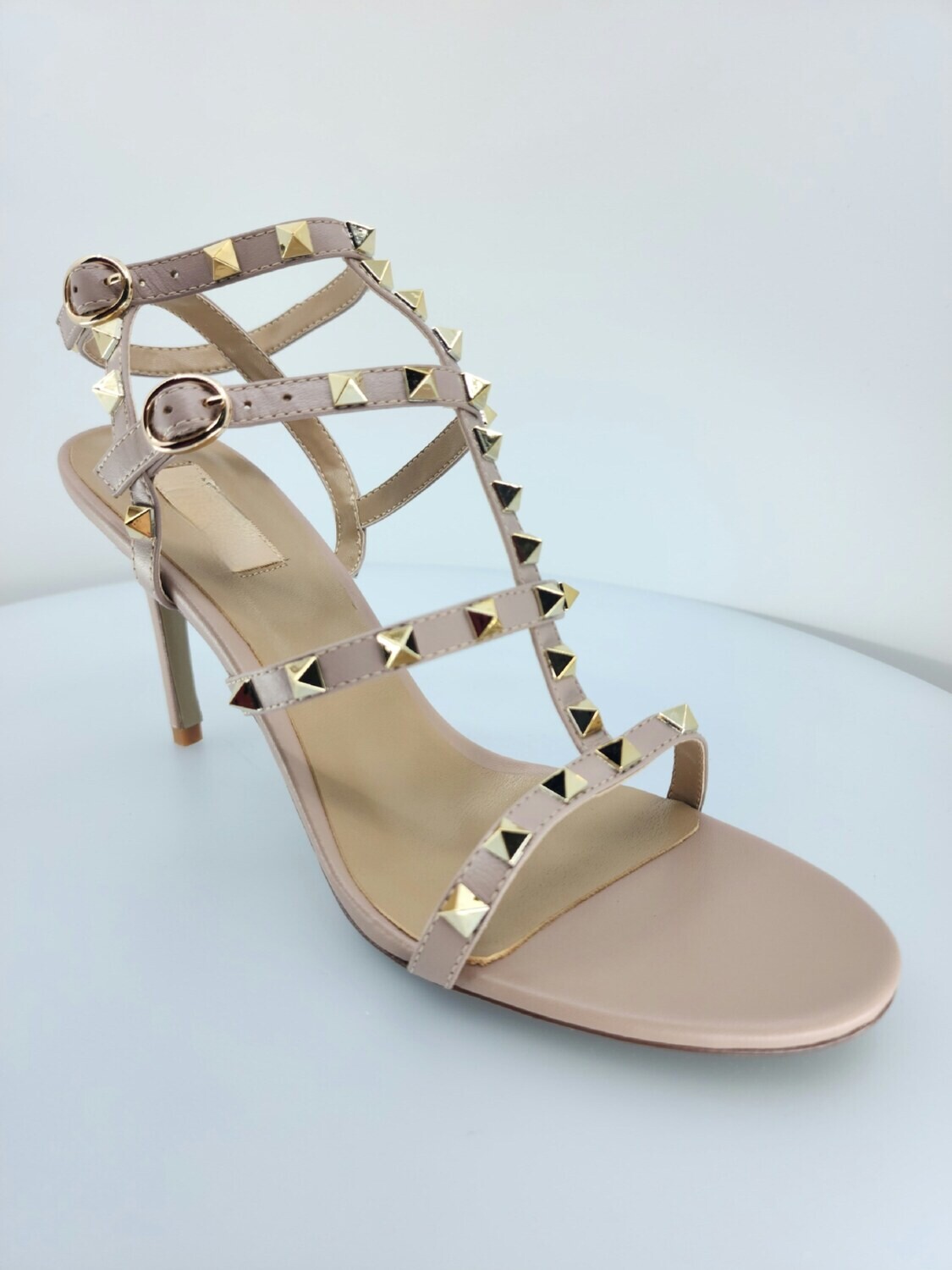 Rockstud Sandal Beige
