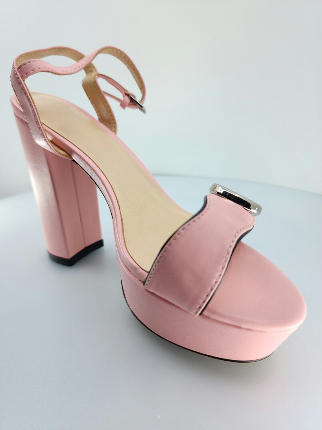 G Logo Platform Sandal Pink mod