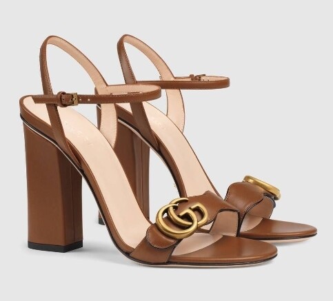 G Logo Sandal Brown