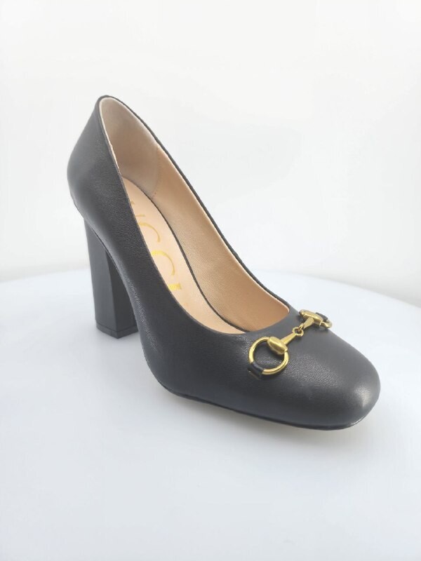 Horsebit mini logo Black