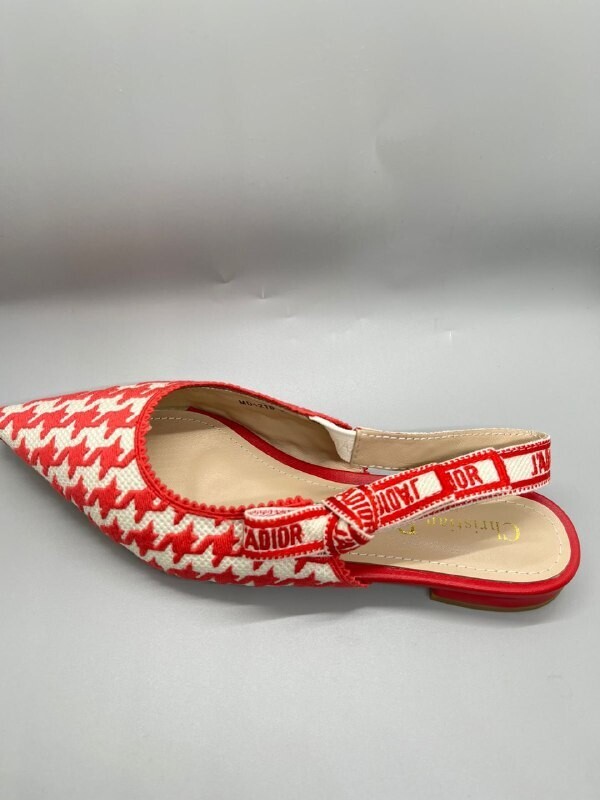 J adior red sandal