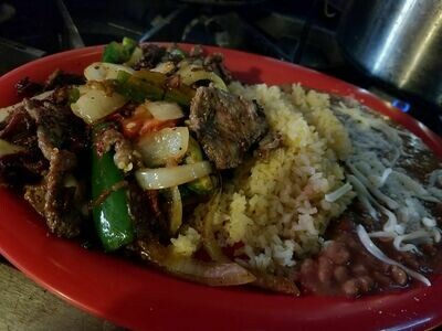 Steak a la Mexicana (Spicy)