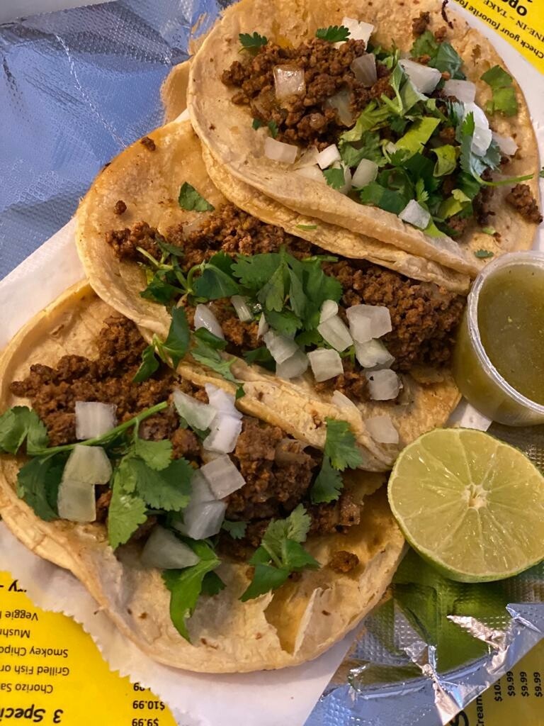 3 Authentic Tacos - Ground Beef