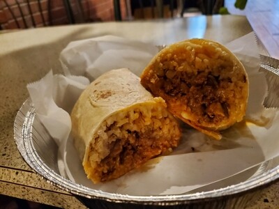 Chorizo / Pork Sausage Burrito