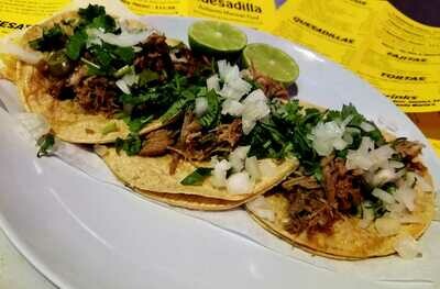 3 Authentic Tacos - Carnitas (Pork)