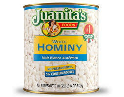 JUANITAS HOMINY WHITE 3.12KG
