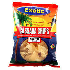 EXOTIC CASSAVA CHIPS SALT 150G