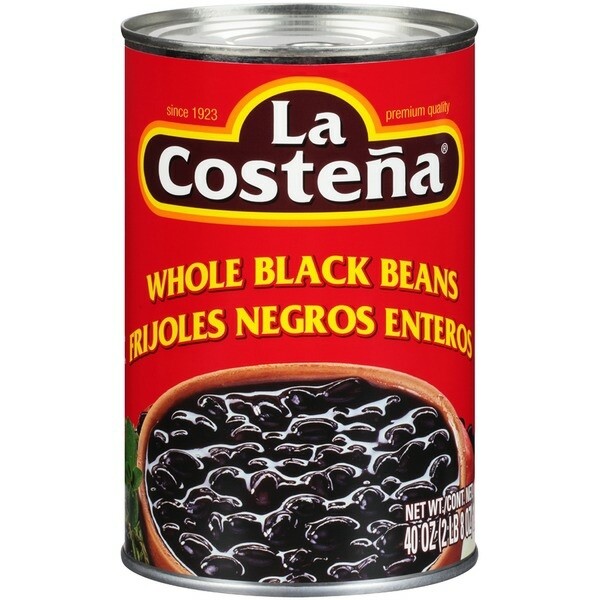 LA COSTEÑA WHOLE BLACK BEANS 1.13KG