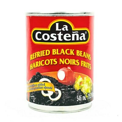 LA COSTENA REFRIED BLACK BEANS 546G LA COSTENA REFRIED BLACK BEANS 546G