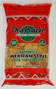 DON PANCHO MEXICAN STYLE TORTILLA CHIPS 567G