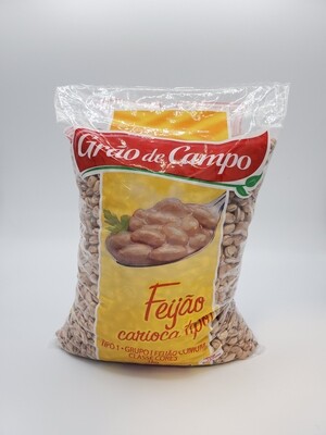 GRAO DE CAMPO FEIJAO CARIOCA 1KG