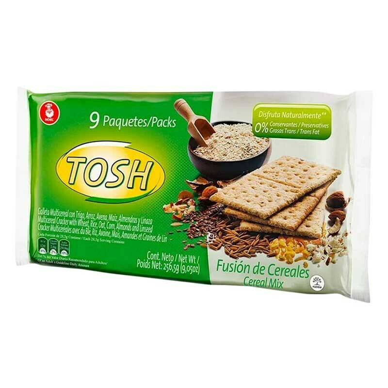 TOSH GALLETA 4 CEREALES 256.5G