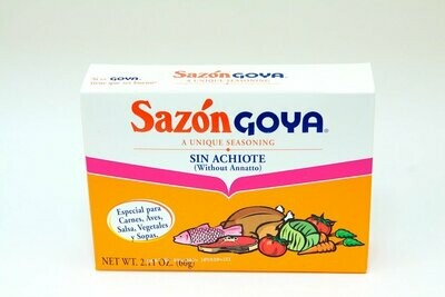GOYA SAZON  SIN ACHIOTE 60G