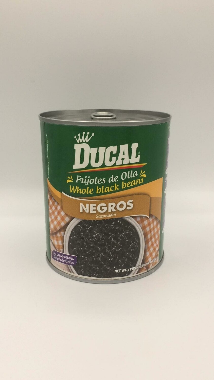 DUCAL WHOLE BLACK BEANS 823GR