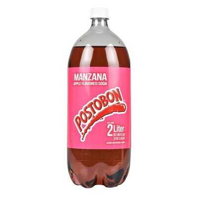 POSTOBON SODA APPLE 2L