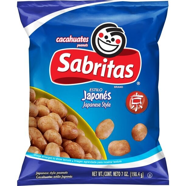 SABRITAS PEANUTS JAPONES 200G