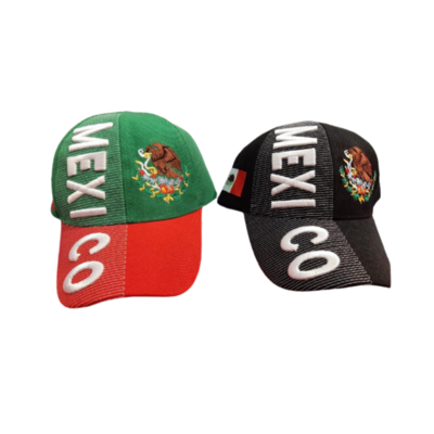 3D EMBROIDERED MEXICO HAT