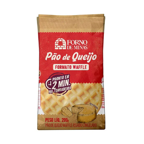 FORNO DE MINAS WAFFLE 200G