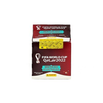 PANINI FIFA WORLD CUP QATAR 2022 OFFICIAL STICKER COLLECTION - 50 PACK BOX