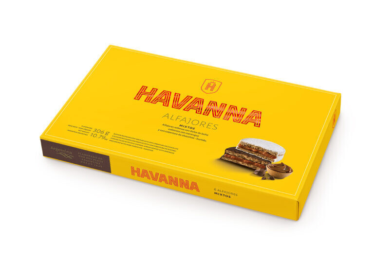 HAVANNA ALFAJORES MIXTOS 6UN