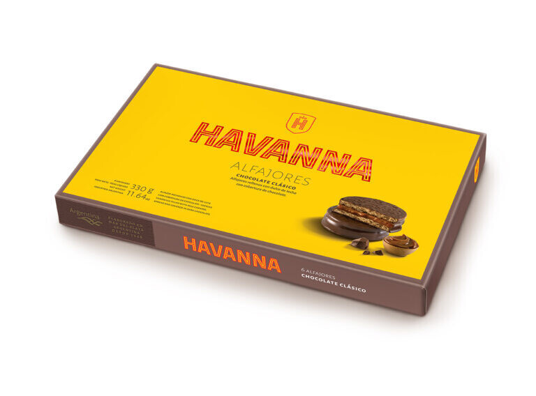 HAVANNA ALFAJORES CHOCOLATE 6UN