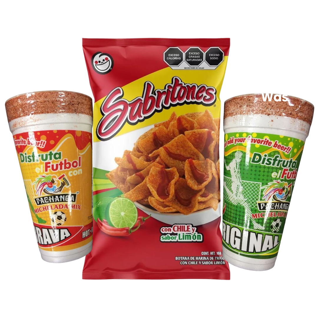 SABRITONES + 2 MICHELADAS