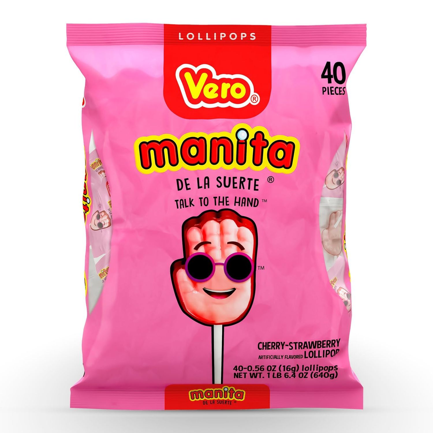 VERO MANITA DE LA SUERTE 40PCS