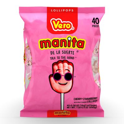 VERO MANITA DE LA SUERTE 40PCS