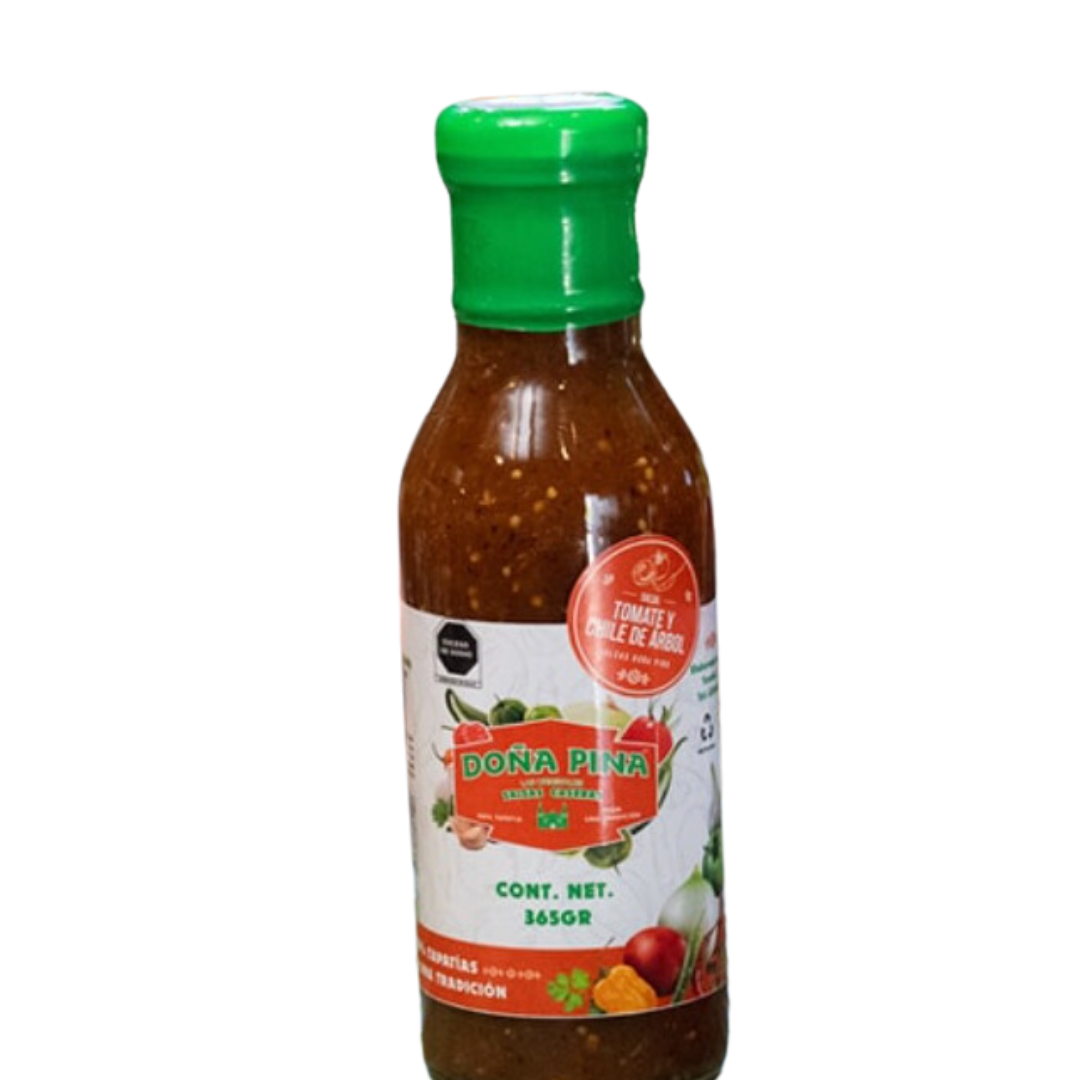 Doña Pina Tomate y Chile de Arbol 365g