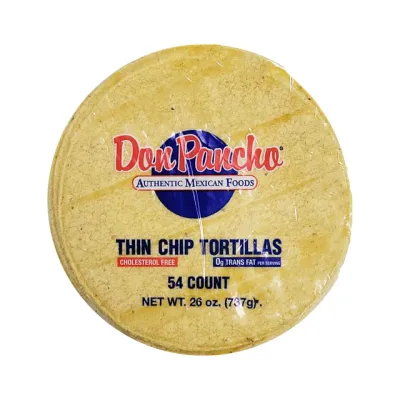 DON PANCHO YELLOW TORTILLAS 54CT