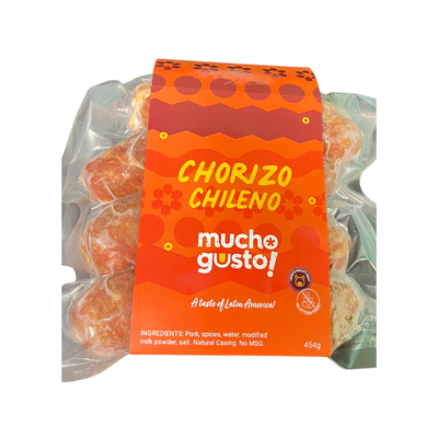 MUCHO GUSTO CHORIZO CHILENO 454g