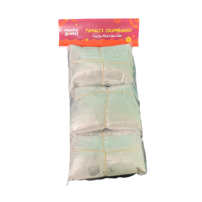 MUCHO GUSTO TAMALES COLOMBIANOS X 3